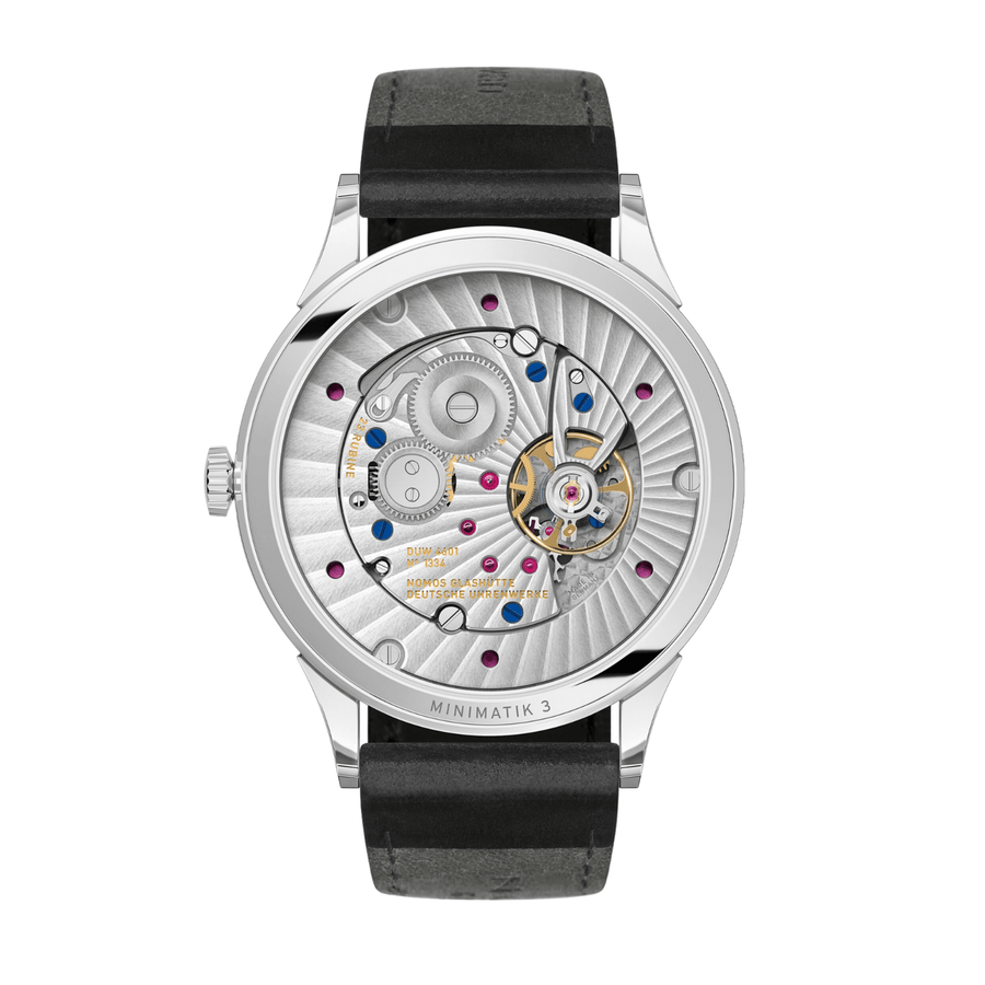 NOMOS Glashütte Minimatik 39 Date Blue - 1252