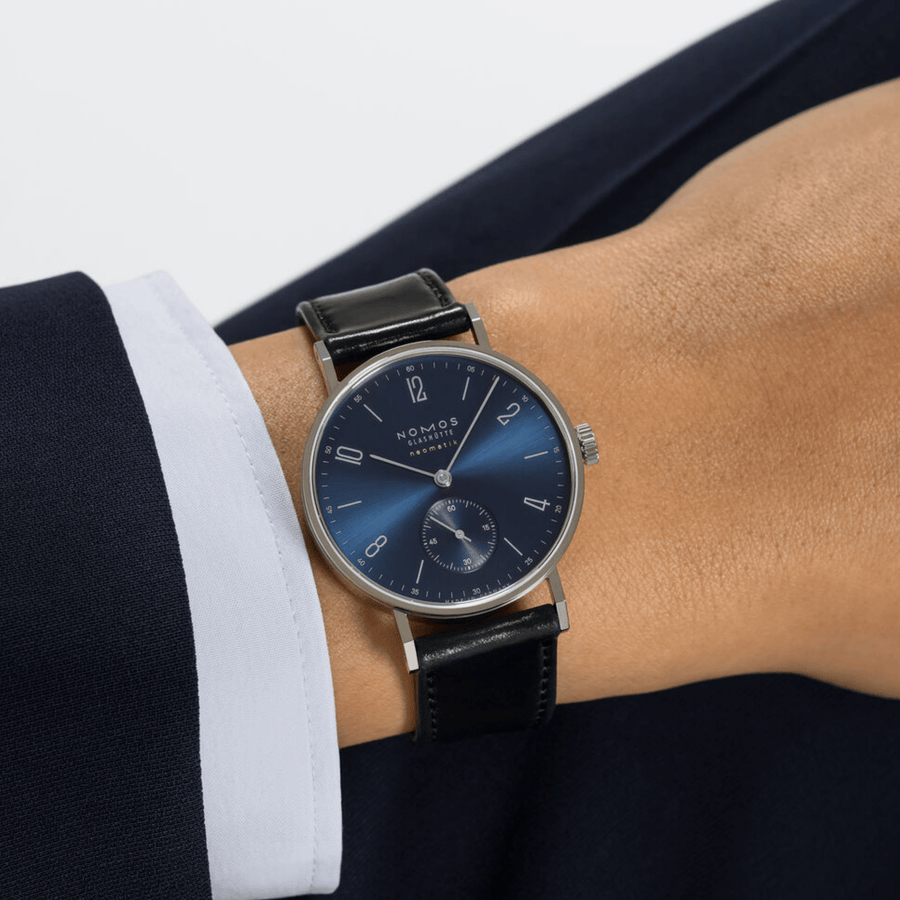 NOMOS Glashütte Tangente Neomatik 35 Blue Gold - 191