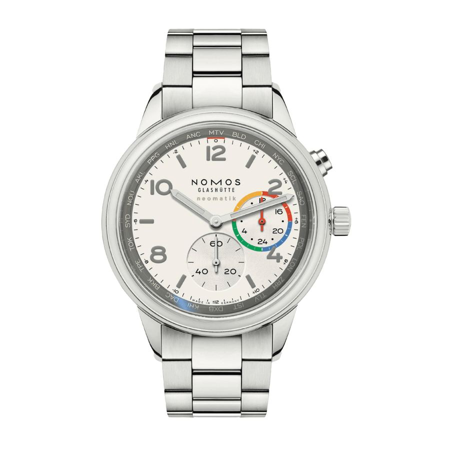 NOMOS Glashütte Watches@ & CH Premier Special Edition: Nomos Club Sport Neomatik Worldtimer