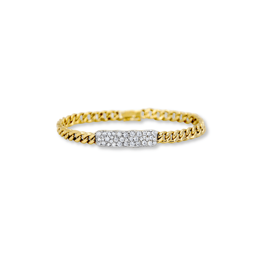 Norman Covan Diamond Chain Bracelet NCB1932