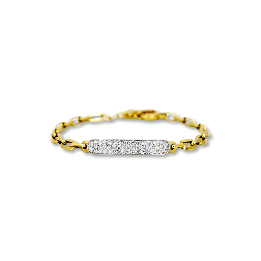 Norman Covan Diamond Link Bracelet NCB1947