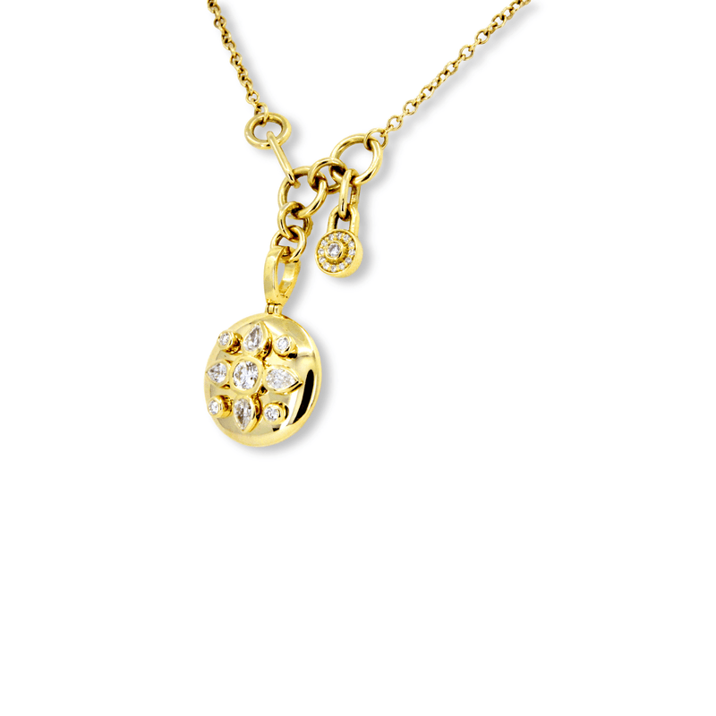 Norman Covan Diamond Necklace-Norman Covan Diamond Necklace - NCP6244/NCP6221