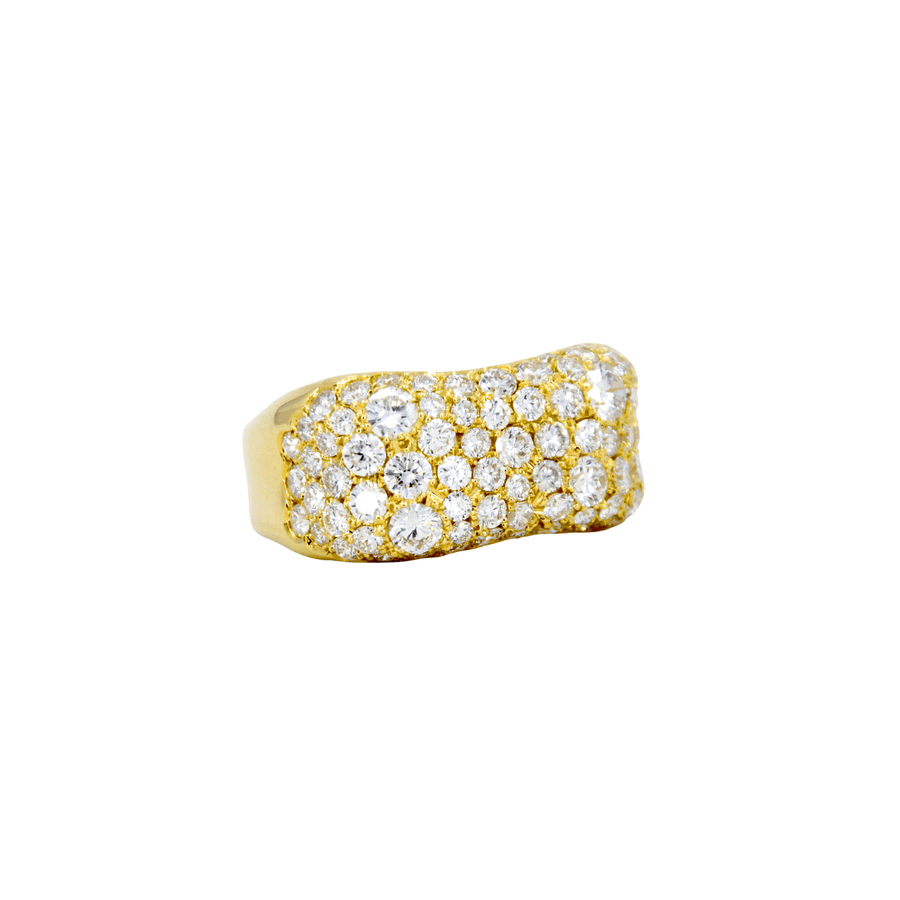 Norman Covan Pavé Diamond Ring - NCR2647-YG