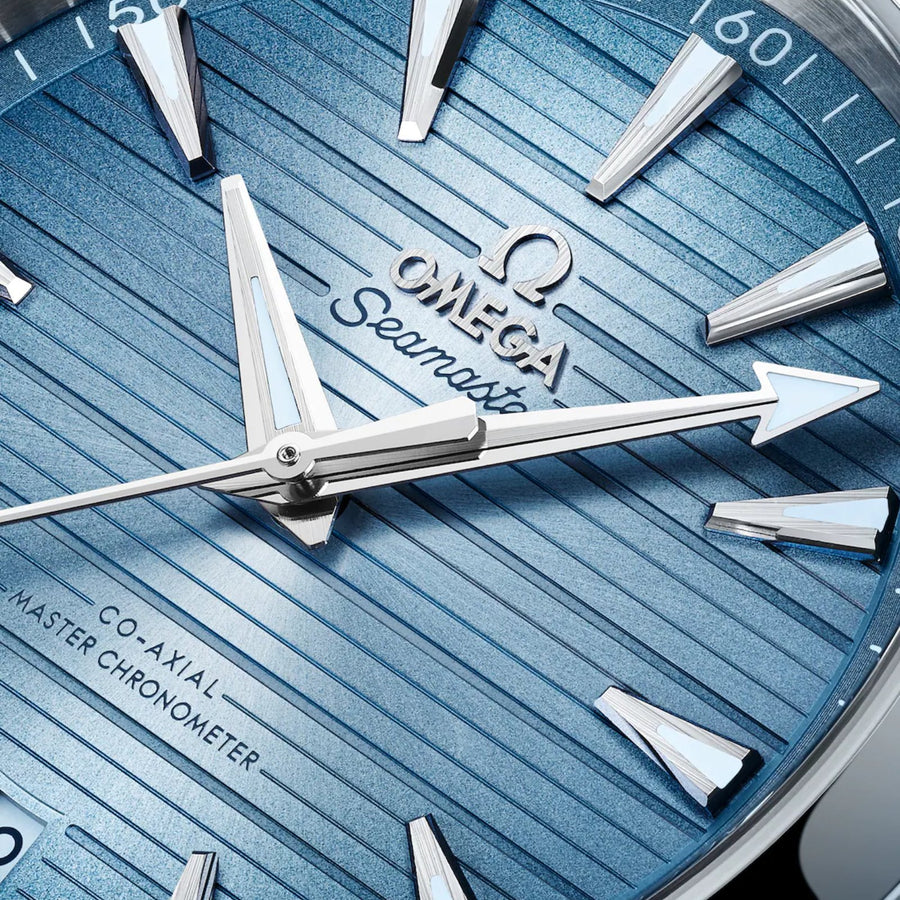 Omega Seamaster 75th Anniversary Aqua Terra 150m 41mm - Summer Blue - 220.12.41.21.03.008