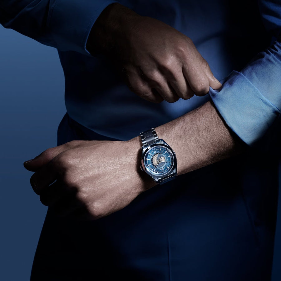 Omega Seamaster 75th Anniversary Aqua Terra 150m 43mm - Worldtimer - 220.10.43.22.03.002