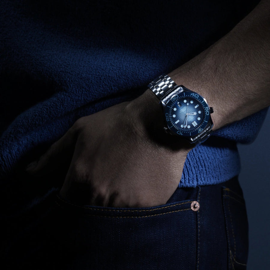Omega Seamaster 75th Anniversary Diver 300m 42mm - Summer Blue - 210.30.42.20.03.003