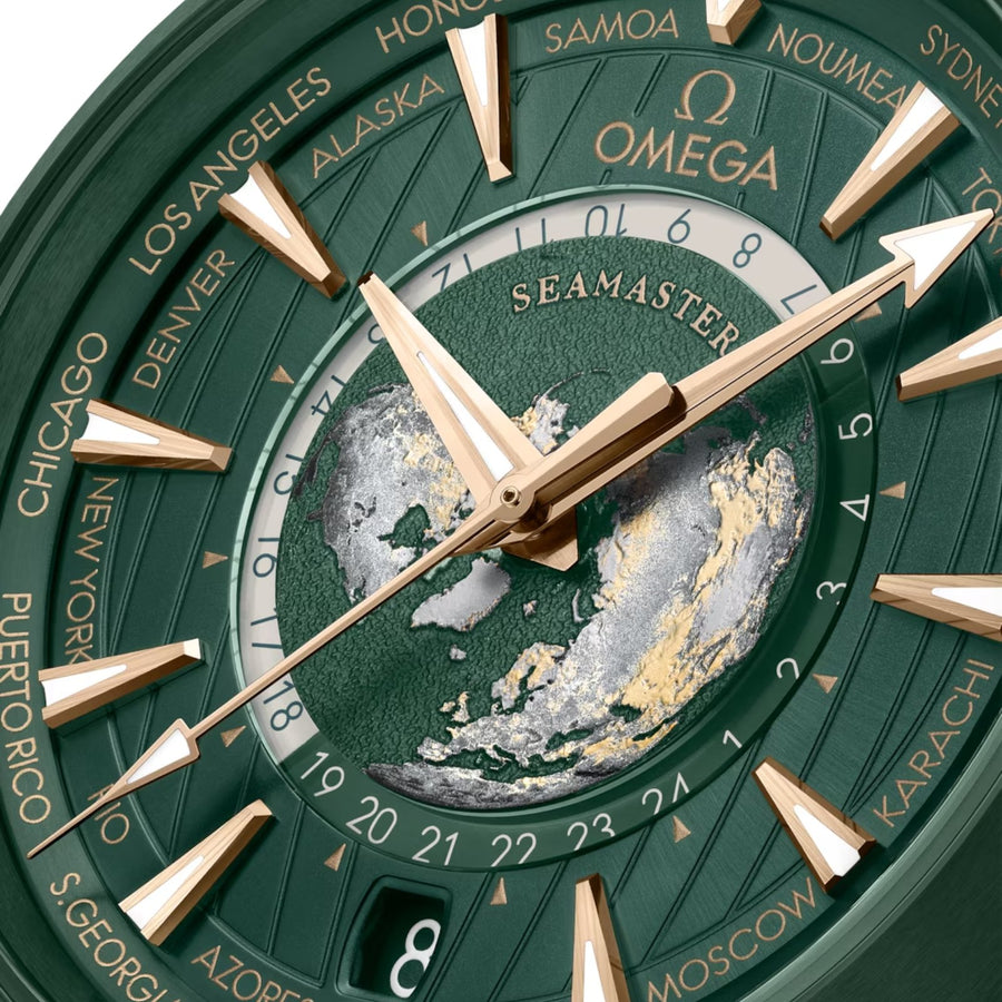 Omega Seamaster Aqua Terra 150m 43mm - Worldtimer - 220.30.43.22.10.001