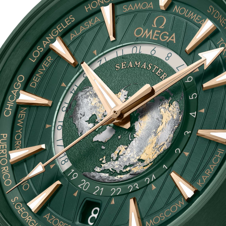 Omega Seamaster Aqua Terra 150m 43mm - Worldtimer - 220.32.43.22.10.001