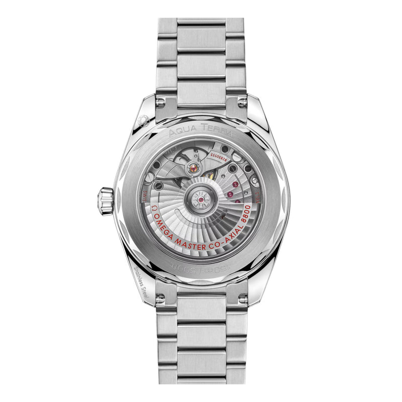 Omega Seamaster Aqua Terra 150m - 38mm-Omega Seamaster Aqua Terra 150m Lacquered Turquoise Dial - 38mm - 220.10.38.20.03.005