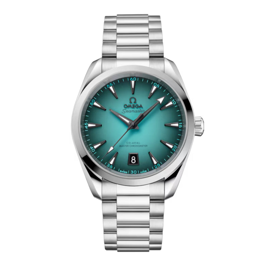 Omega Seamaster Aqua Terra 150m Lacquered Turquoise Dial - 41mm - 220.10.38.20.03.006