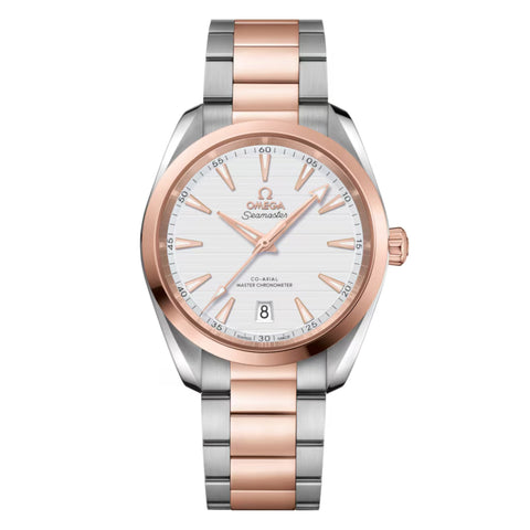 Omega Seamaster Aqua Terra 150m Steel-Sedna Gold Bracelet 38mm-Omega Seamaster Aqua Terra 150m Steel - Sedna Gold Bracelet 38mm - 220.20.38.20.02.001