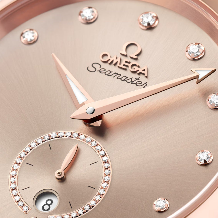 Omega Seamaster Aqua Terra 150m Steel - Sedna Gold Linen Dial 38mm - 220.23.38.20.59.001