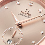 Omega Seamaster Aqua Terra 150m Steel-Sedna Gold Linen Dial 38mm-Omega Seamaster Aqua Terra 150m Steel - Sedna Gold Linen Dial 38mm - 220.23.38.20.59.001