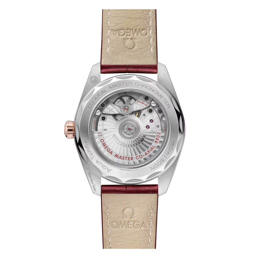 Omega Seamaster Aqua Terra 150m Steel - Sedna Gold Linen Dial 38mm - 220.23.38.20.59.001