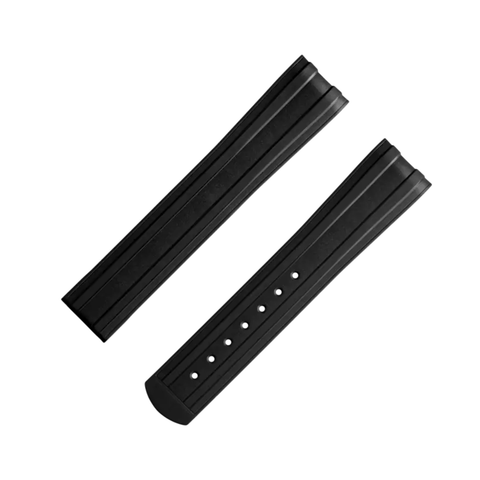 Omega Seamaster Diver 300m Black Rubber Strap 20/18mm-Omega Seamaster Diver 300m Black Rubber Strap 20/18mm - 032CVZ015752