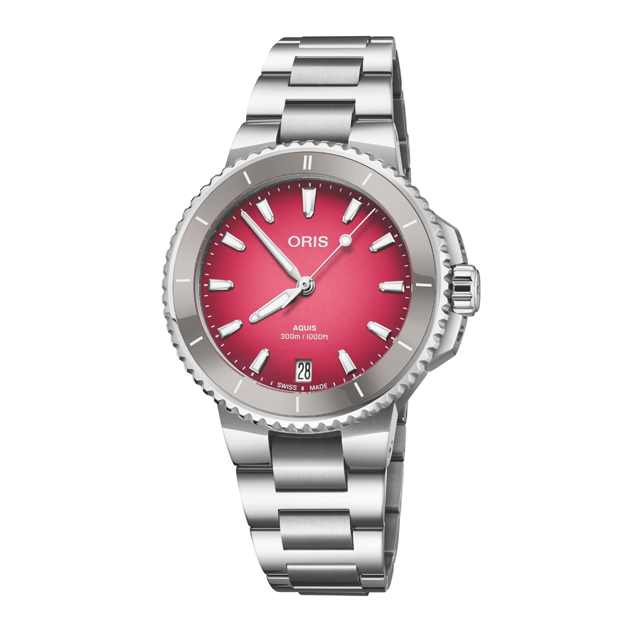 Oris Aquis Date "Taste of Summer" Berries Edition 36mm - 01 733 7792 4158 - 07 8 19 05P