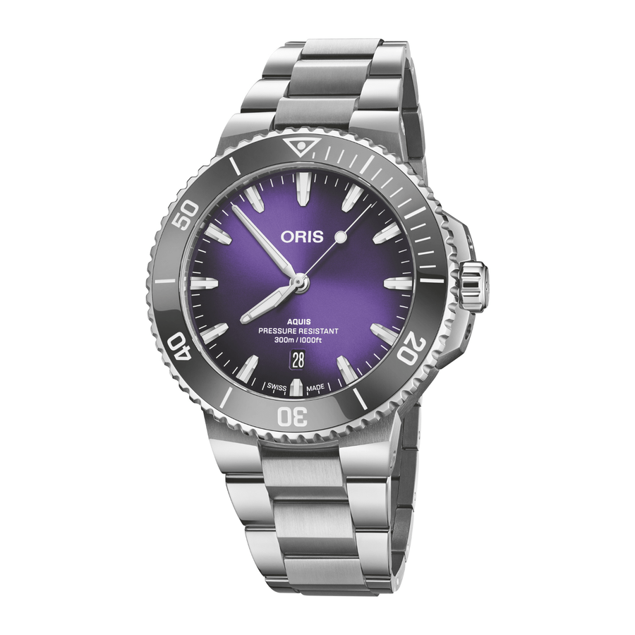 Oris Aquis Date "Taste of Summer" Berries Edition 43mm - 01 733 7789 4158 - 07 8 23 04PEB