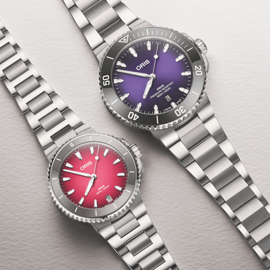 Oris Aquis Date "Taste of Summer" Berries Edition 43mm - 01 733 7789 4158 - 07 8 23 04PEB