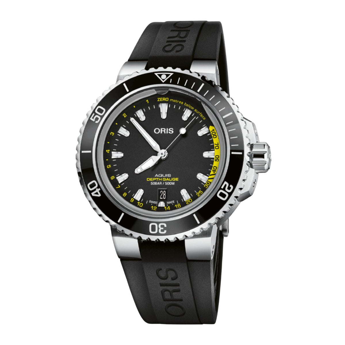 Oris Aquis Depth Gauge - 01 733 7755 4154-Set RS
