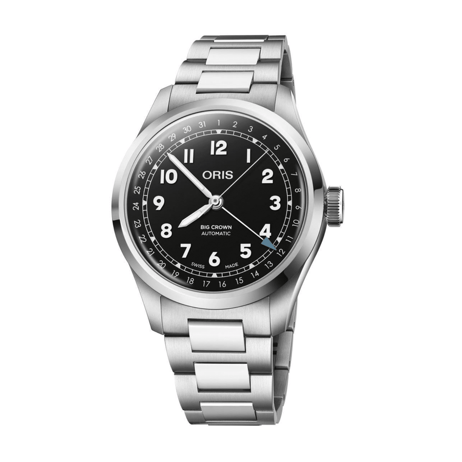 Oris Big Crown Pointer Date 40mm Black Dial 01 754 7798 4064-07 8 20 06