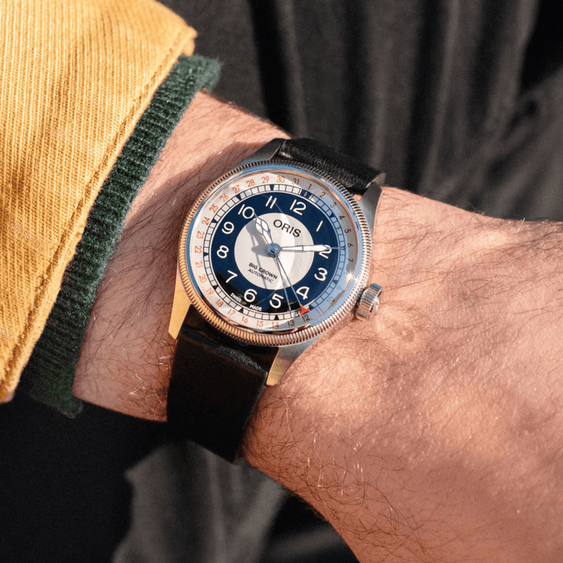 Oris Big Crown Pointer Date Bullseye-Oris Big Crown Pointer Date Bullseye 01 754 7779 4061-07 5 19 25