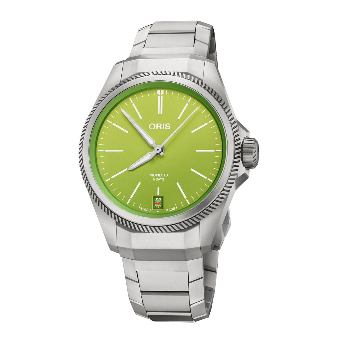 Oris ProPilot X Kermit Edition - 01 400 7778 7157-Set