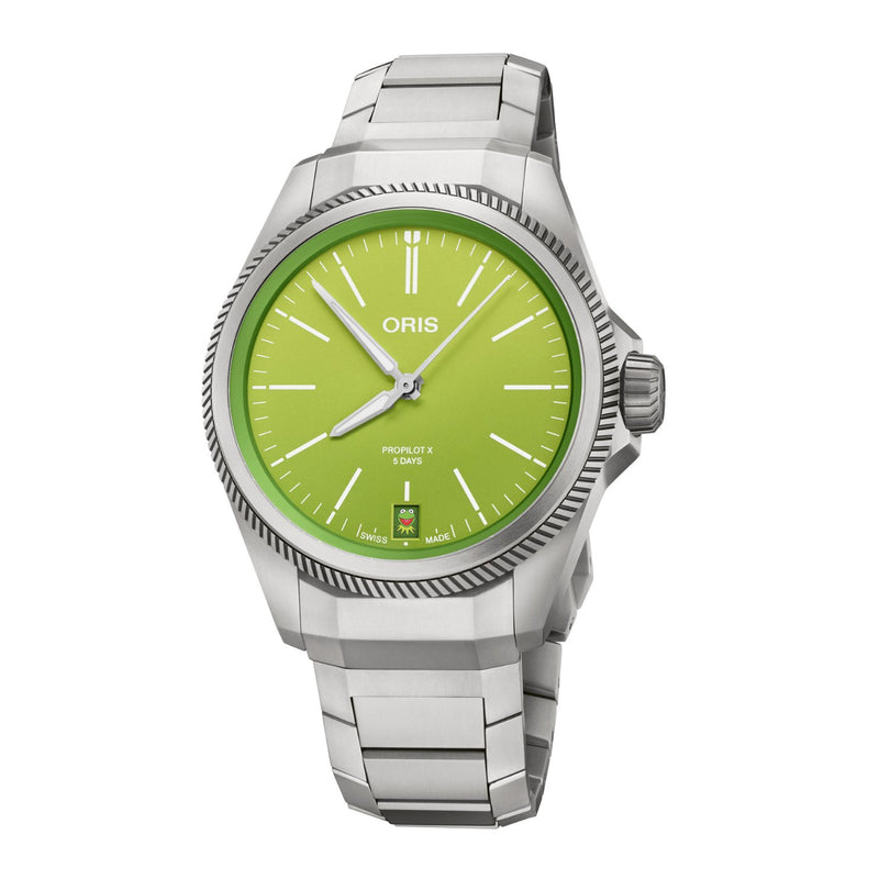 Oris ProPilot X Kermit Edition-Oris ProPilot X Kermit Edition - 01 400 7778 7157-Set