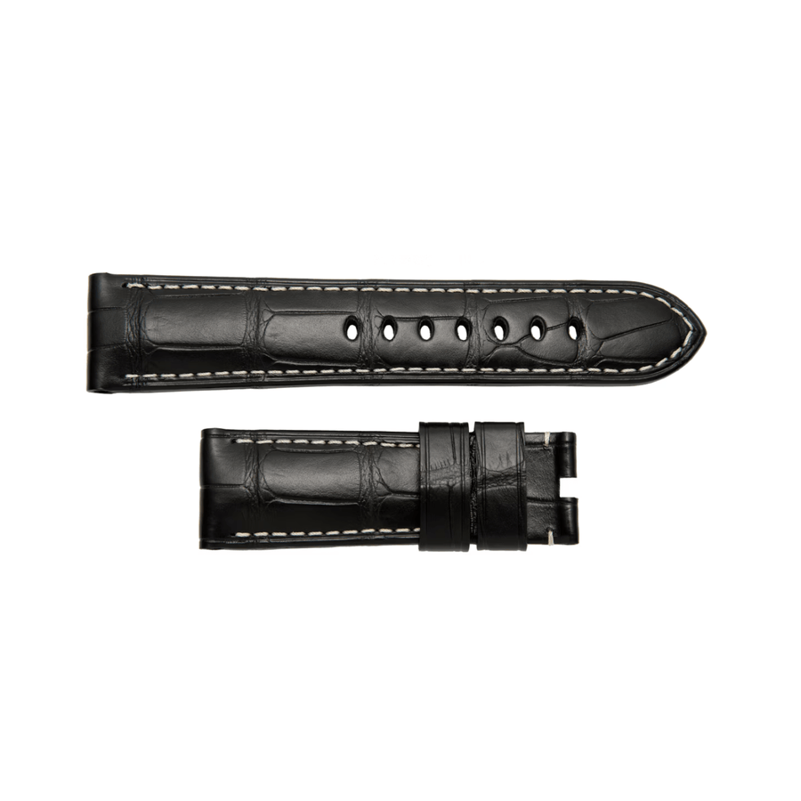 Panerai Alligator Black Ecru 24/22mm - MXE04WXF