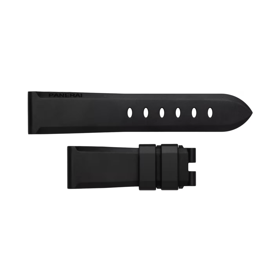 Panerai Black Rubber Strap 20/18mm QR - MXE0NQ0W