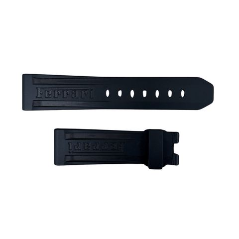 Panerai Black Rubber Strap Ferrari 22/20mm-Panerai Black Rubber Strap Ferrari 22/20mm - MX004ZZM