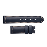 Panerai Calf Dark Blue Beige 24/22mm-Panerai Calf Dark Blue Beige 24/22mm - MXE0DCV6