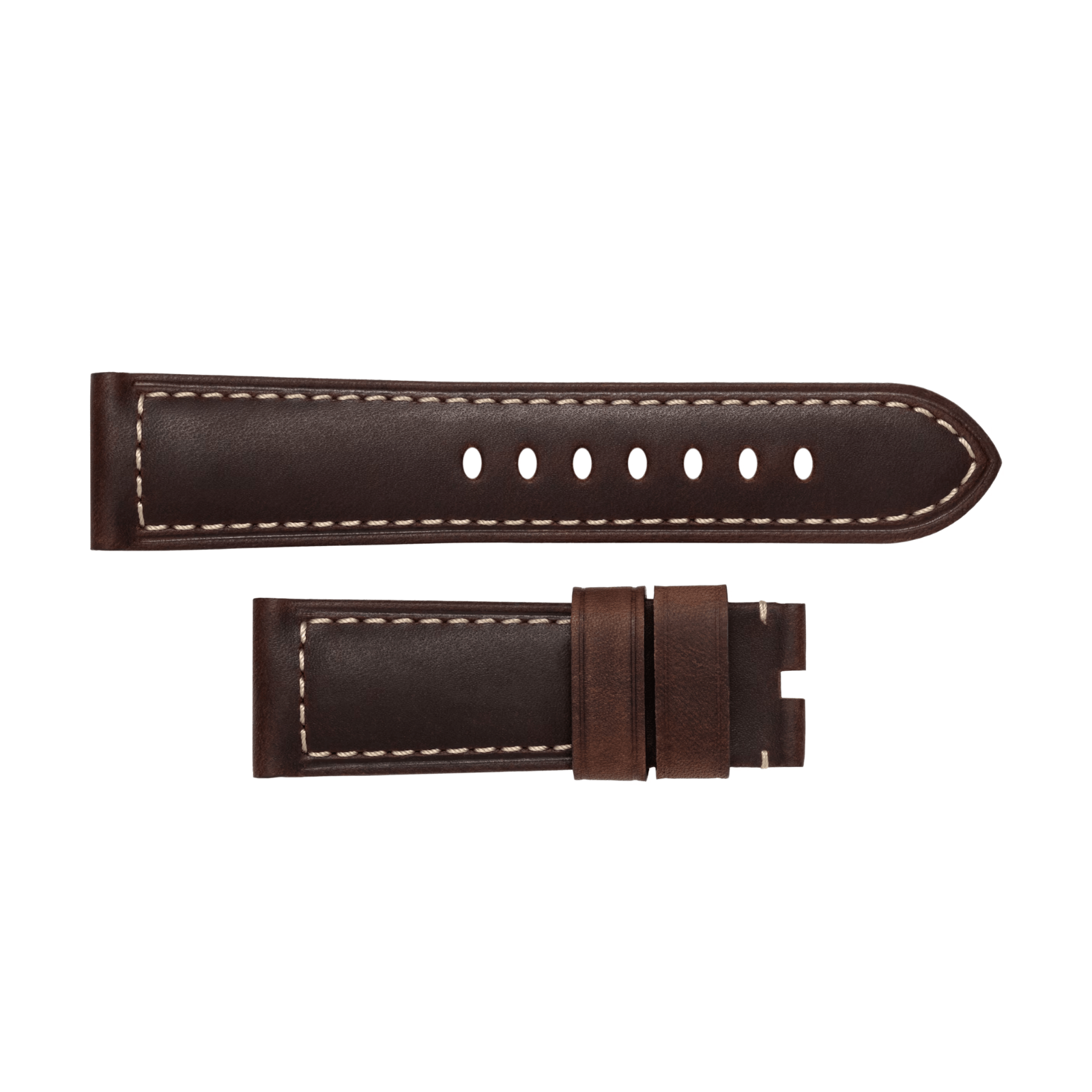 Panerai Calf Leather Dark Brown Strap 22/20mm QR