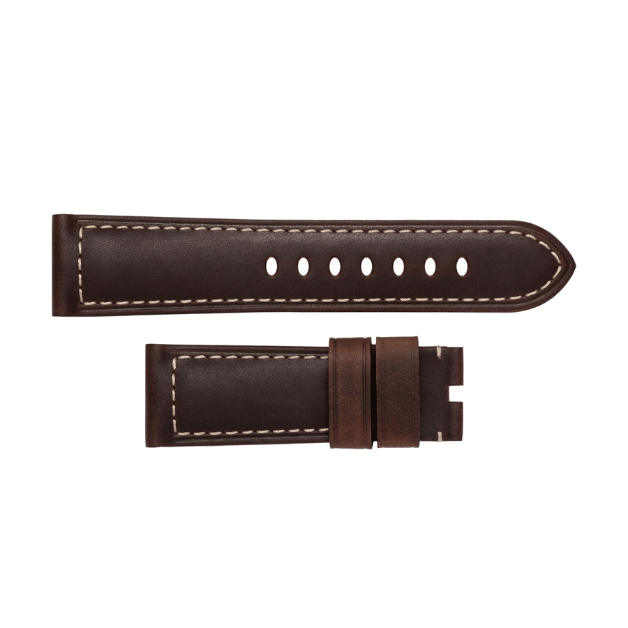 Panerai Calf Leather Dark Brown Strap 22/20mm QR - MXE0QK79