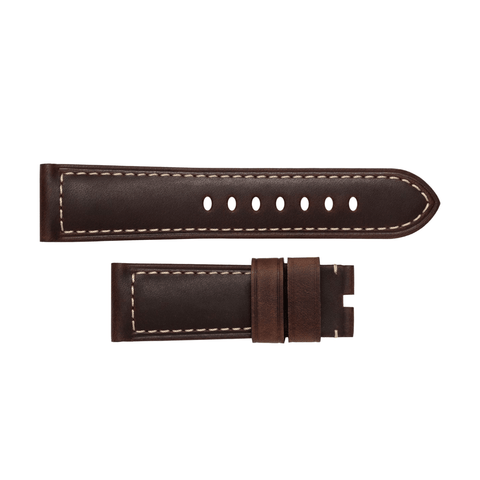 Panerai Calf Leather Dark Brown Strap 22/20mm QR-Panerai Calf Leather Dark Brown Strap 22/20mm QR - MXE0QK79