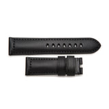 Panerai Calf Strap Rugby Black 24/22mm-Panerai Calf Strap Rugby Black 24/22mm - MX000G44