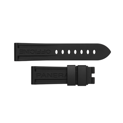 Panerai Caoutchouc Black 22/20mm-Panerai Caoutchouc Black 22/20mm - MXE05B80