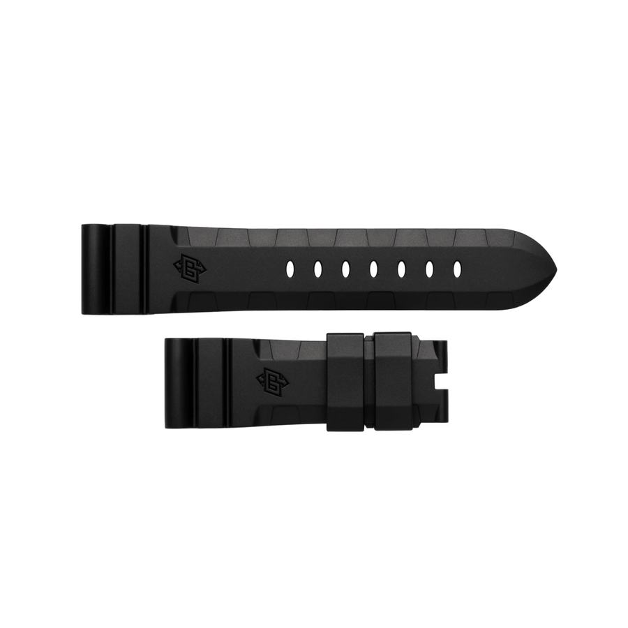 Panerai Caoutchouc Black 24/22mm - MXE0L6VS