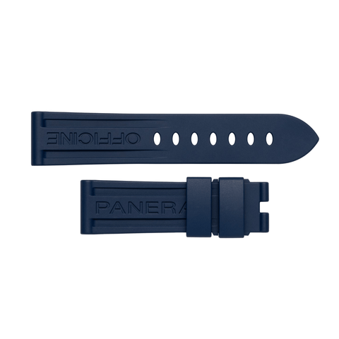 Panerai Caoutchouc Dark Blue 22/20mm QR-Panerai Caoutchouc Dark Blue 22/20mm QR - 