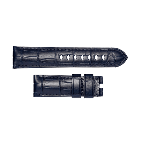 Panerai Dark Blue Alligator Strap 22/20mm QR-Panerai Dark Blue Alligator Strap 22/20mm QR - MXE0JLP8