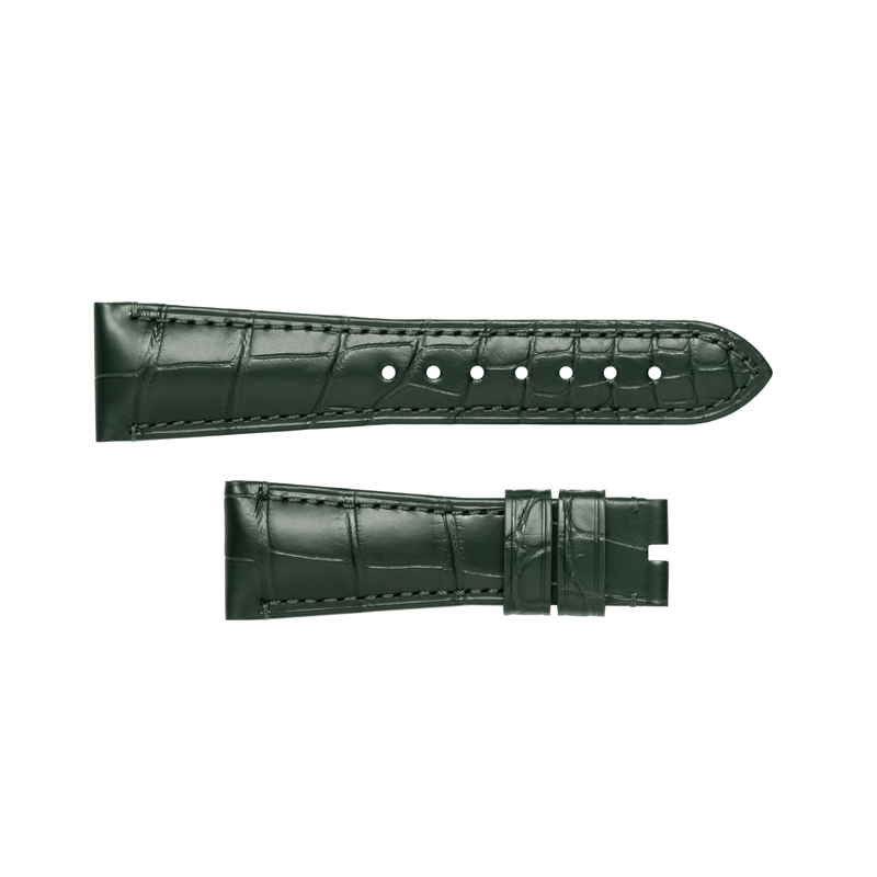 Panerai Green Alligator Strap 24/18mm-Panerai Green Alligator Strap 24/18mm - MXE0MX0K