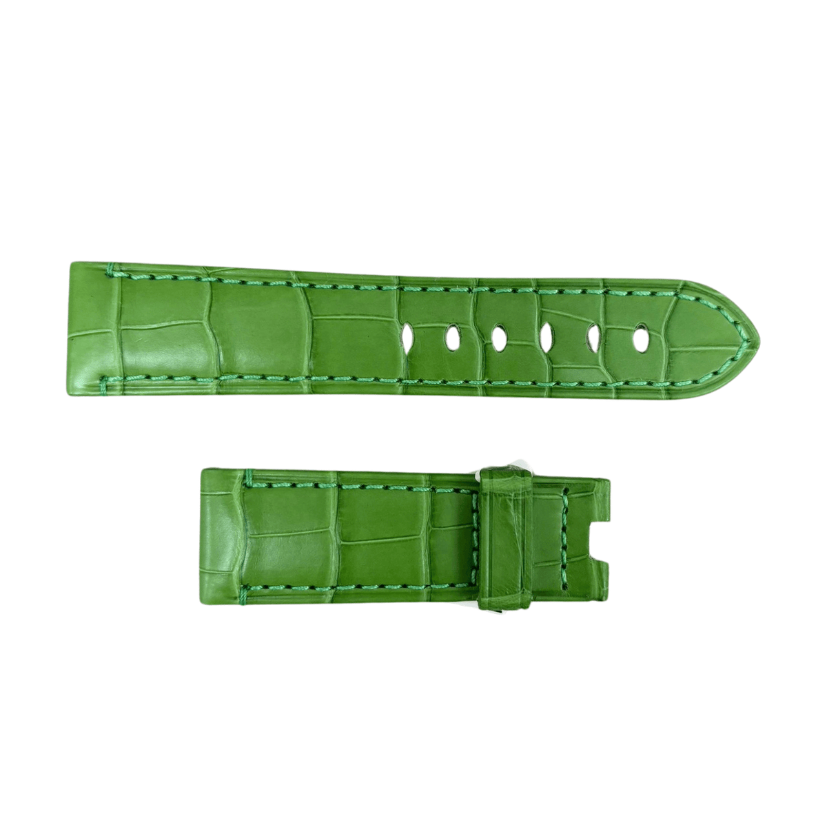 Panerai Green Tone on Tone Alligator Strap 22/20mm - MXE04WM2