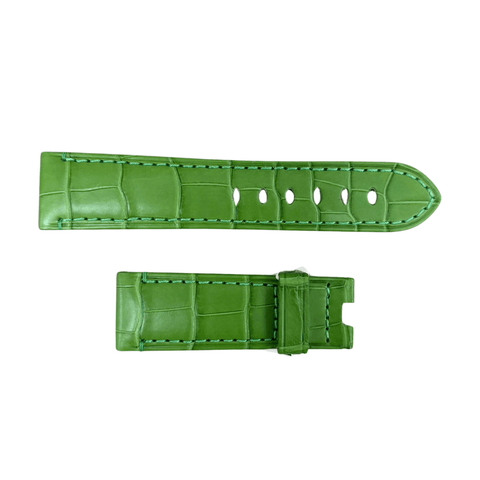 Panerai Green Tone on Tone Alligator Strap 22/20mm-Panerai Green Tone on Tone Alligator Strap 22/20mm - MXE04WM2