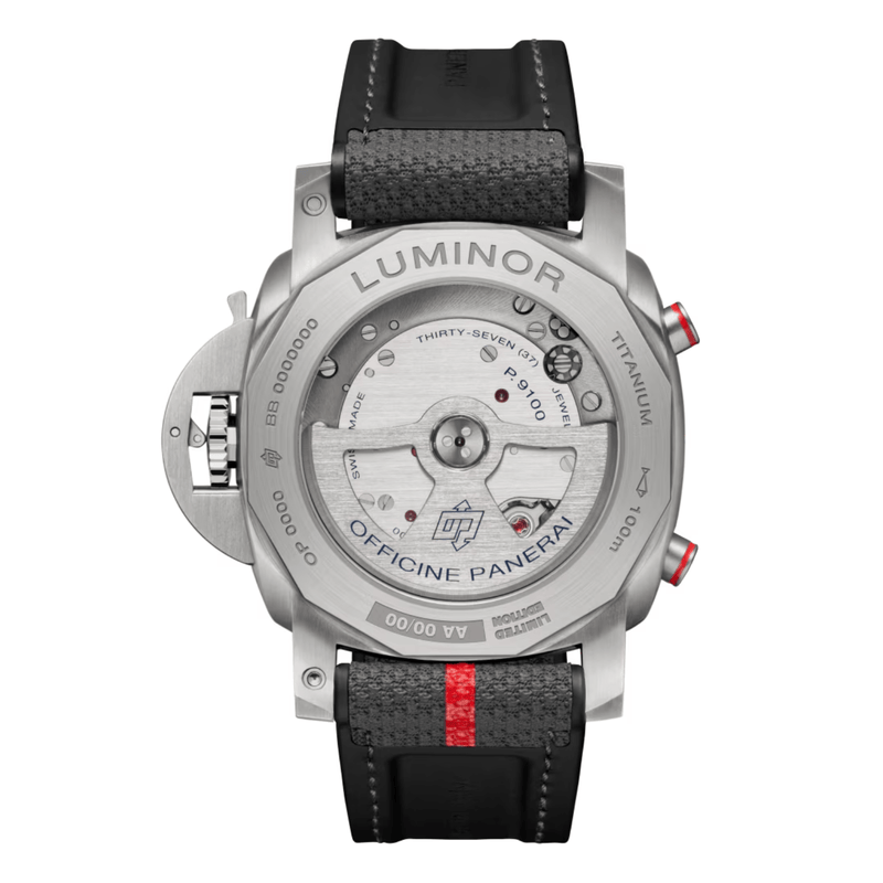 Panerai Luminor Chrono Flyback Luna Rossa Titanio 44mm-Panerai Luminor Chrono Flyback Luna Rossa Titanio 44mm - PAM01654