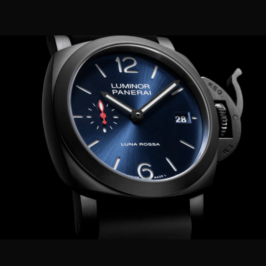 Panerai Luminor Quaranta Steel DLC Luna Rossa - PAM01408
