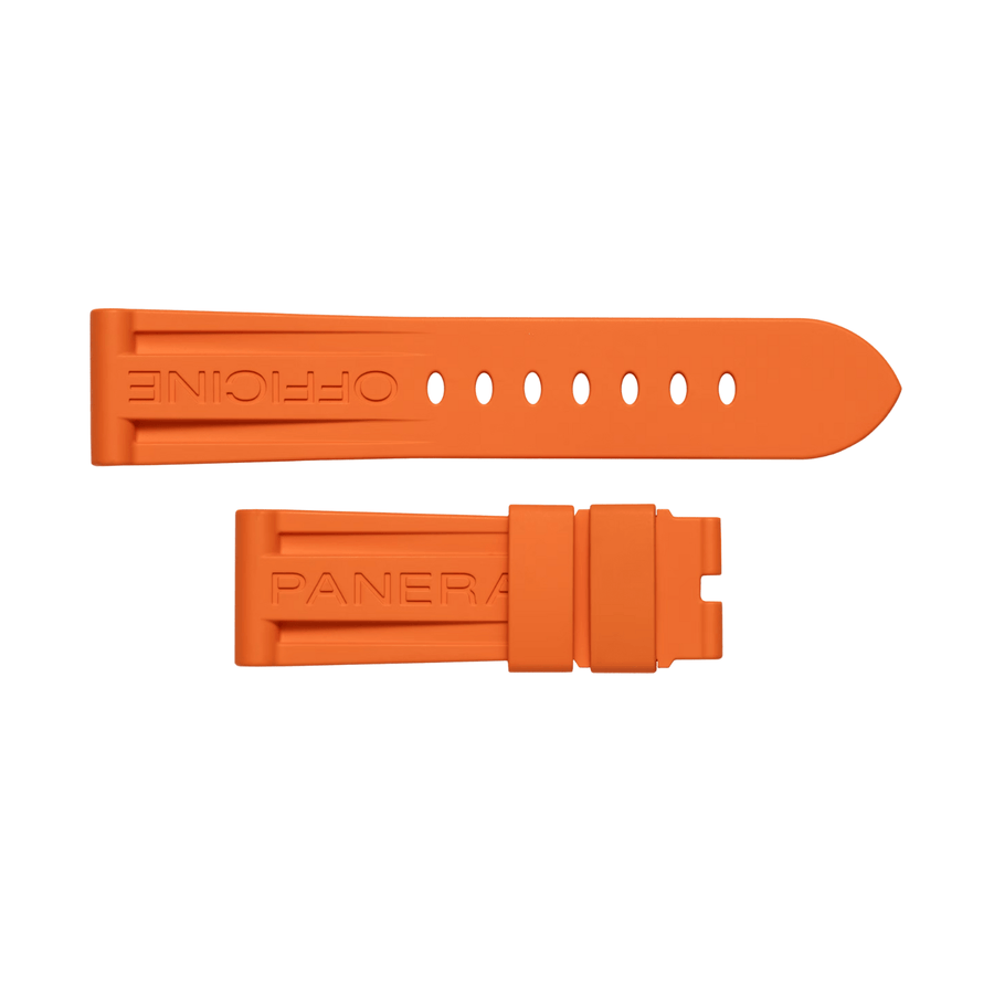 Panerai Orange Rubber Strap 22/20mm QR - MXE0QK3H