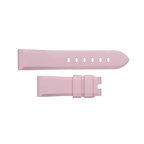 Panerai Pink Rubber Strap 20/18mm QR-Panerai Pink Rubber Strap 20/18mm QR - MXE0PLX5