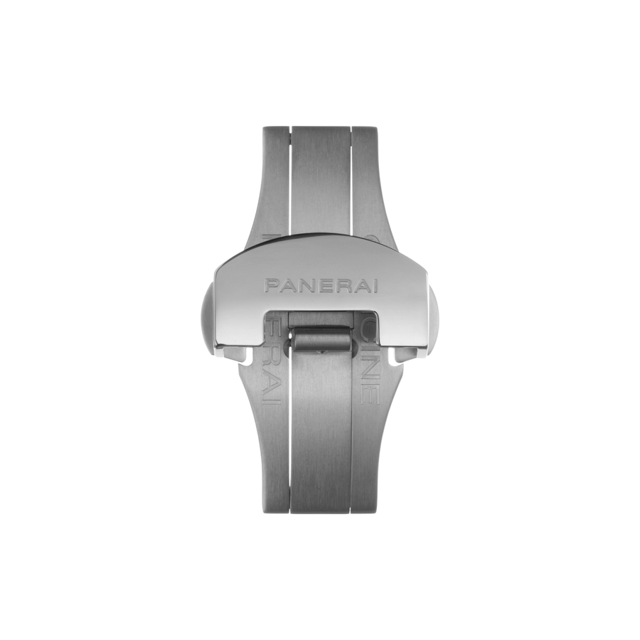 Panerai Polished Steel Folding Clasp 18mm - PAV00775