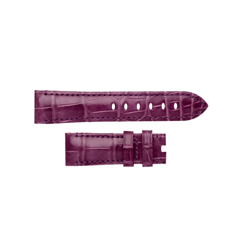 Panerai Purple Alligator Strap 20/18mm QR-Panerai Purple Alligator Strap 20/18mm QR - MXE09BNT