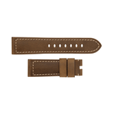 Panerai Scamosciato Dark Brown Beige 26/22mm-Panerai Scamosciato Dark Brown Beige 26/22mm - MX00744J