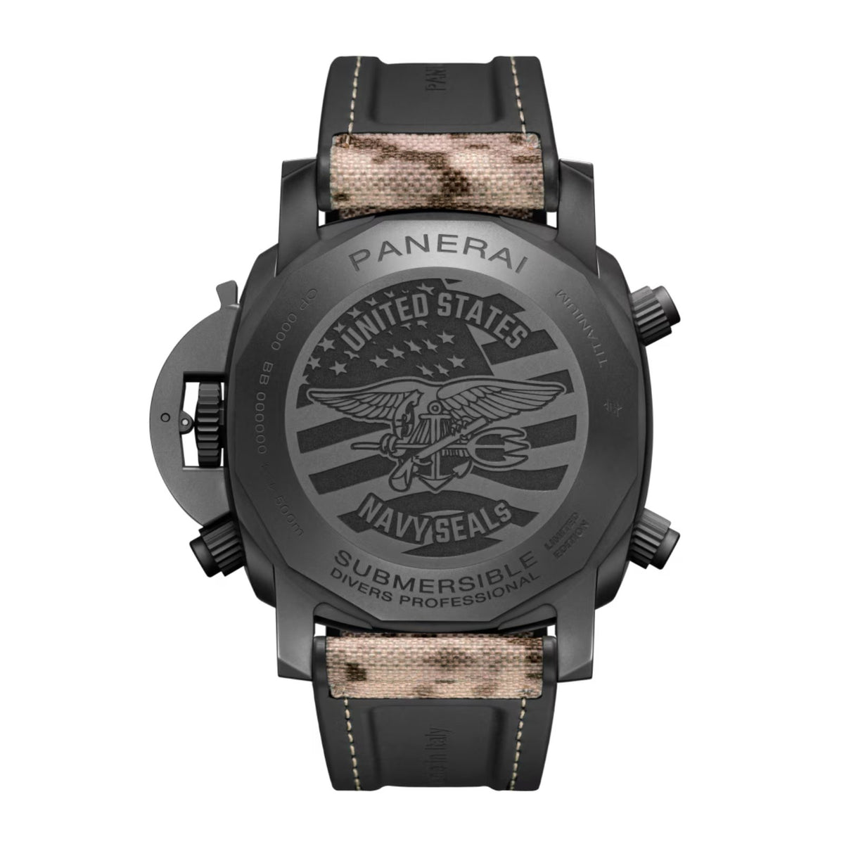 Panerai Submersible Chrono Navy SEALs Titanio - PAM01521